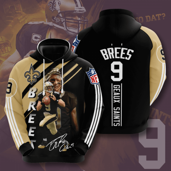 New Orleans Saints 3D Printed Hoodie/Zipper Hoodie