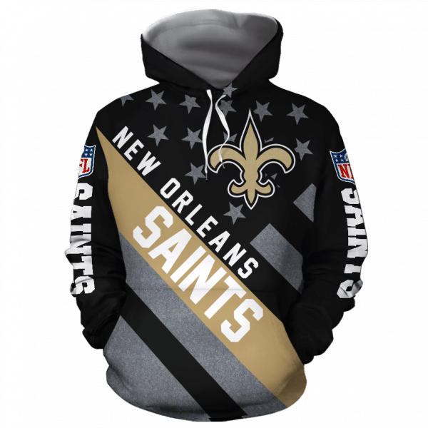 New Orleans Saints 3D Printed Hoodie/Zipper Hoodie New Orleans Saints 3D Printed Hoodie/Zipper Hoodie