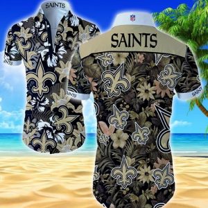 New Orleans Saints Hawaiian Shirt Summer Button Up