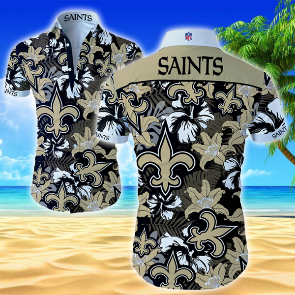 New Orleans Saints Hawaiian Shirt Summer Button Up