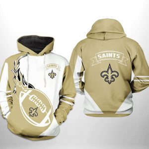 New Orleans Saints NFL Classic 3D Printed Hoodie/Zipper Hoodie