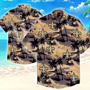 New Orleans Saints Nfl Hawaiian Shirt Summer Button Up