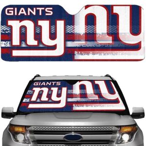 New York Giants Car Auto Sun Shade