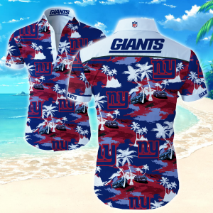 New York Giants Nfl Hawaiian Shirt Summer Button Up