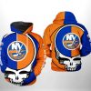 New York Islanders NHL Grateful Dead 3D Printed Hoodie/Zipper Hoodie