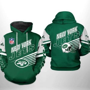 New York Jets NFL Team 3D Printed Hoodie/Zipper Hoodie