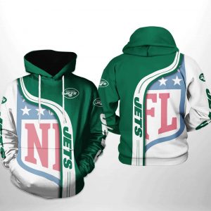 New York Jets NFL Team 3D Printed Hoodie/Zipper Hoodie