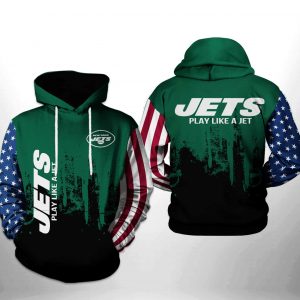 New York Jets NFL Team US 3D Printed Hoodie/Zipper Hoodie