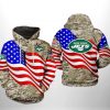 New York Jets NFL US Flag Camo Veteran Team 3D Printed Hoodie/Zipper Hoodie