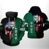 New York Jets NFL US Flag Skull Team 3D Printed Hoodie/Zipper Hoodie