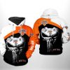 New York Knicks NBA Skull Punisher Team 3D Printed Hoodie/Zipper Hoodie