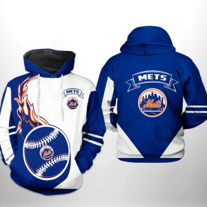 New York Mets MLB Classic 3D Printed Hoodie/Zipper Hoodie