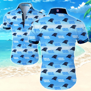 Nfl Carolina Panthers Hawaiian Shirt Summer Button Up