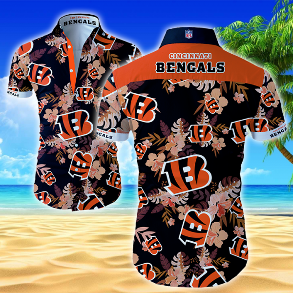 Nfl Cincinnati Bengals Hawaiian Shirt Summer Button Up
