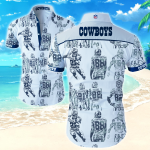 Nfl Dallas Cowboys Hawaiian Shirt Summer Button Up