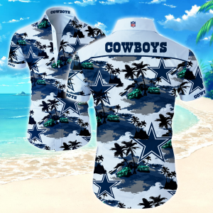 Nfl Dallas Cowboys Hawaiian Shirt Summer Button Up