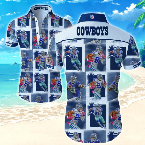 Nfl Dallas Cowboys Hawaiian Shirt Summer Button Up