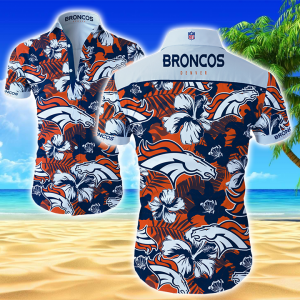 Nfl Denver Broncos Hawaiian Shirt Summer Button Up