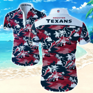 Nfl Houston Texans Hawaiian Shirt Summer Button Up