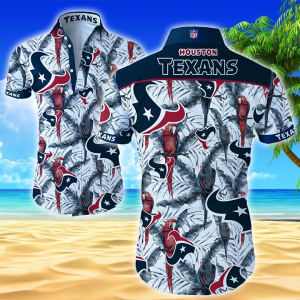 Nfl Houston Texans Hawaiian Shirt Summer Button Up