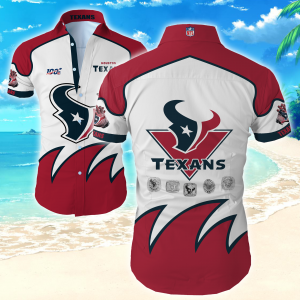 Nfl Houston Texans Hawaiian Shirt Summer Button Up