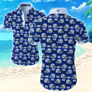 Nfl Indianapolis Colts Hawaiian Shirt Summer Button Up