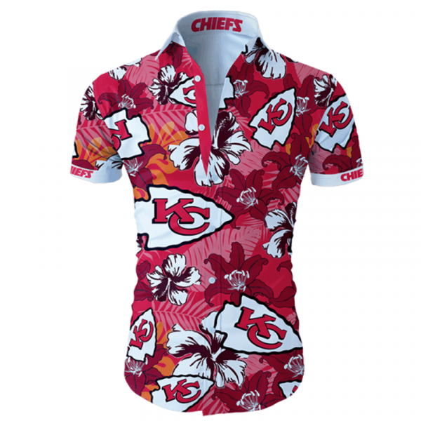 Nfl Kansas City Chiefs Hawaiian Shirt Summer Button Up