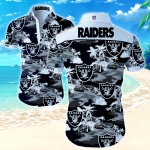 Nfl Las Vegas Raiders Hawaiian Shirt Summer Button Up