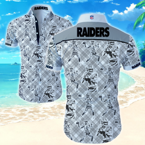 Nfl Las Vegas Raiders Hawaiian Shirt Summer Button Up
