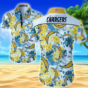 Nfl Los Angeles Chargers Hawaiian Shirt Summer Button Up