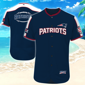 Nfl New England Patriots National Football League Hawaiian Shirt Summer Button Up