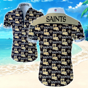 Nfl New Orleans Saints Hawaiian Shirt Summer Button Up