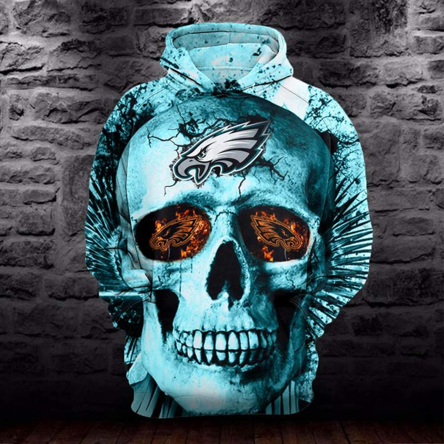 Nfl Philadelphia Eagles 3D Printed Hoodie/Zipper Hoodie Nfl Philadelphia Eagles 3D Printed Hoodie/Zipper Hoodie
