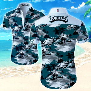 Nfl Philadelphia Eagles Hawaiian Shirt Summer Button Up