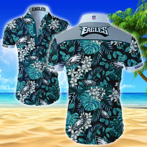 Nfl Philadelphia Eagles Hawaiian Shirt Summer Button Up