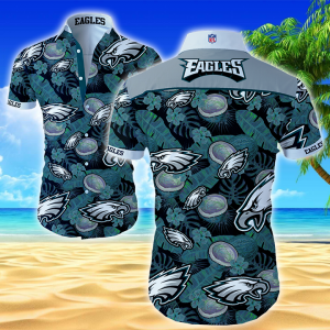 Nfl Philadelphia Eagles Hawaiian Shirt Summer Button Up