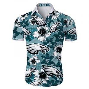 Nfl Philadelphia Eagles Hawaiian Shirt Summer Button Up