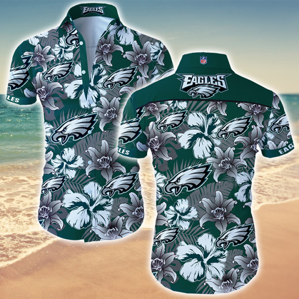 Nfl Philadelphia Eagles Hawaiian Shirt Summer Button Up