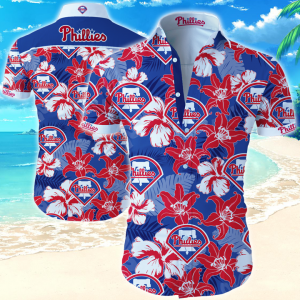 Nfl Philadelphia Phillies Hawaiian Shirt Summer Button Up