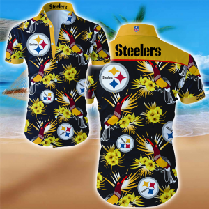 Nfl Pittsburgh Steelers Hawaiian Shirt Summer Button Up