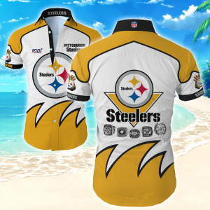 Nfl Pittsburgh Steelers Hawaiian Shirt Summer Button Up