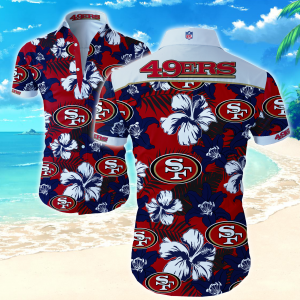 Nfl San Francisco 49ers Hawaiian Shirt Summer Button Up