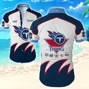 Nfl Tennessee Titans Hawaiian Shirt Summer Button Up