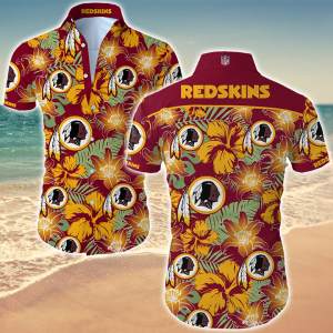 Nfl Washington Redskins Hawaiian Shirt Summer Button Up