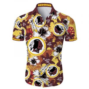 Nfl Washington Redskins Hawaiian Shirt Summer Button Up