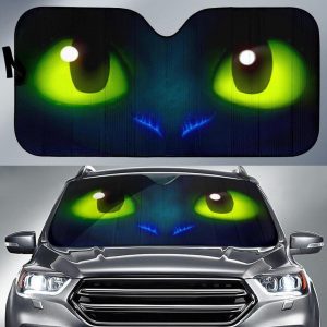 Night Fury Toothless Eyes Car Auto Sun Shade
