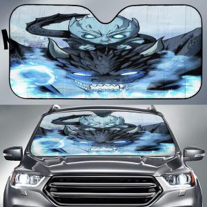Night King And Dragon Ices Car Auto Sun Shade