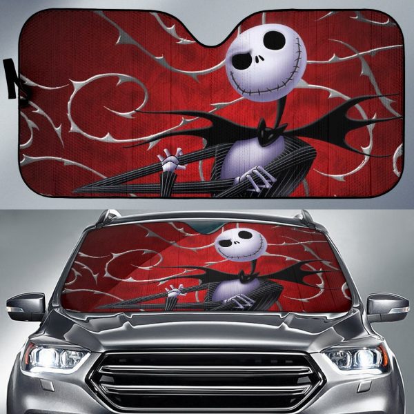 Nightmare Before Christmas Art Disney Car Auto Sun Shade