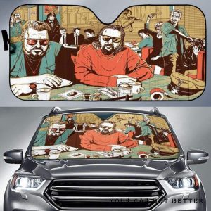 No Country For Old Men Big Lebowski Car Auto Sun Shade