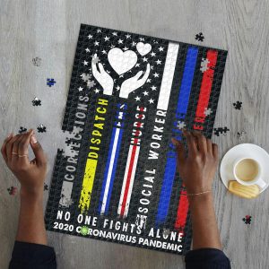 No One Fights Alone Jigsaw Puzzle Set